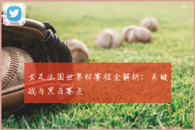女足法国世界杯赛程全解析：关键战与黑马赛点